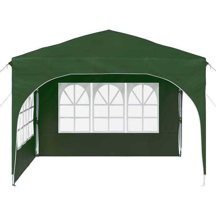 Cort de Petrecere Pop-up 290 x 290 x 245 cm Verde - WALTI WALTI
