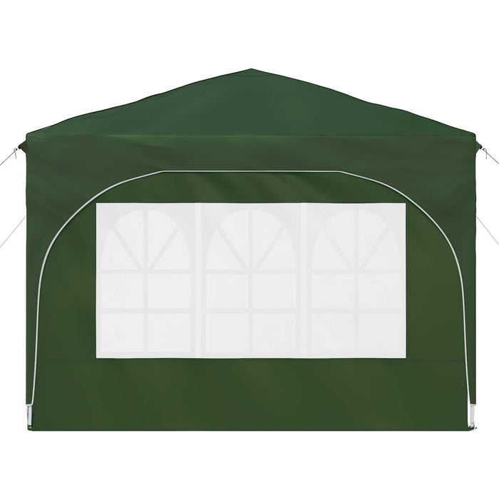 Cort de Petrecere Pop-up 290 x 290 x 245 cm Verde - WALTI WALTI