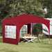 Cort de Petrecere Pop-up 290 x 290 x 245 cm Burgundy - WALTI WALTI