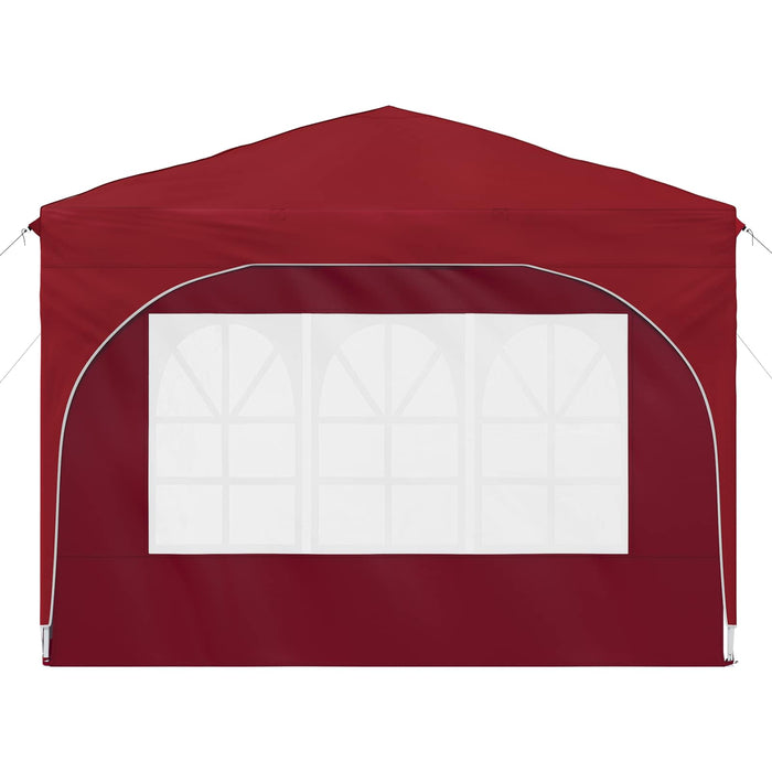 Cort de Petrecere Pop-up 290 x 290 x 245 cm Burgundy - WALTI WALTI
