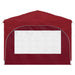 Cort de Petrecere Pop-up 290 x 290 x 245 cm Burgundy - WALTI WALTI
