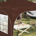 Cort de Petrecere Pop-up 290 x 290 x 245 cm Maro - WALTI WALTI