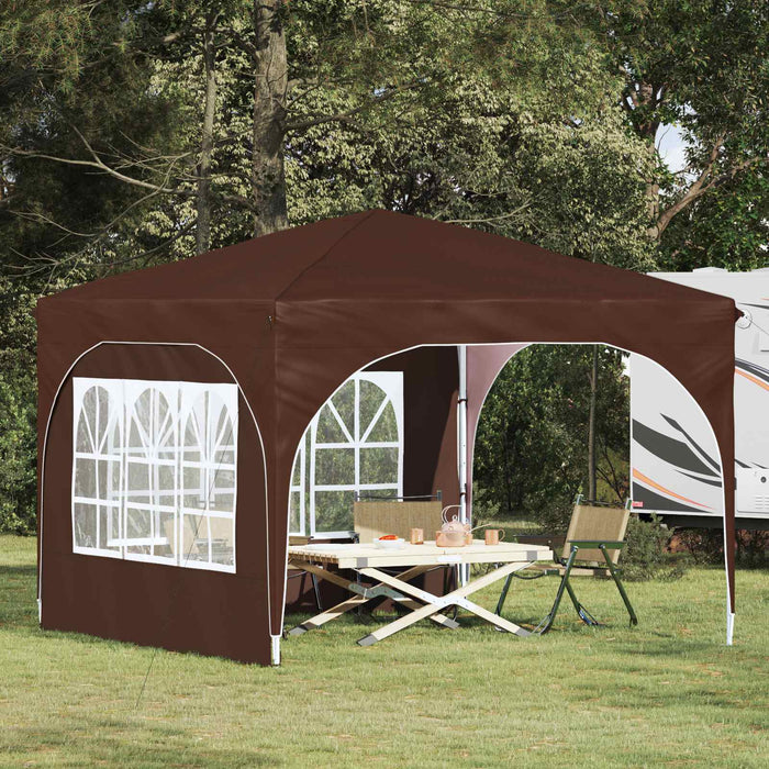 Cort de Petrecere Pop-up 290 x 290 x 245 cm Maro - WALTI WALTI