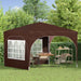 Cort de Petrecere Pop-up 290 x 290 x 245 cm Maro - WALTI WALTI