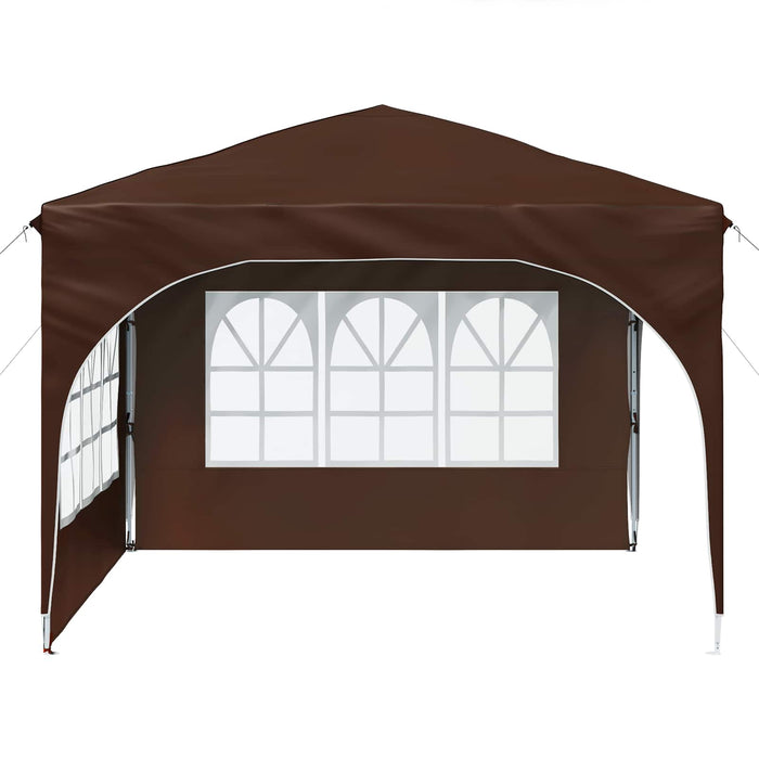 Cort de Petrecere Pop-up 290 x 290 x 245 cm Maro - WALTI WALTI
