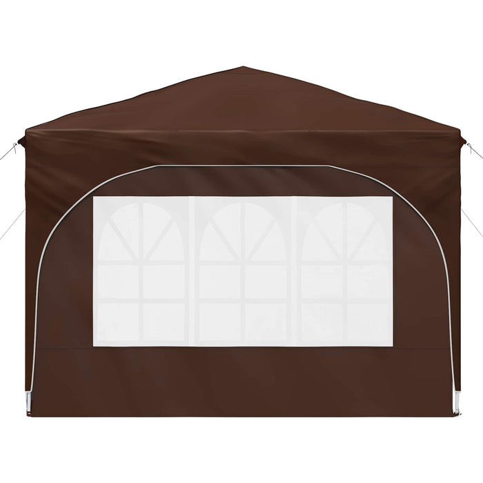 Cort de Petrecere Pop-up 290 x 290 x 245 cm Maro - WALTI WALTI
