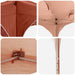 Cort de Petrecere Pop-up 290 x 290 x 245 cm Terracota - WALTI WALTI