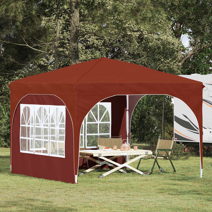 Cort de Petrecere Pop-up 290 x 290 x 245 cm Terracota - WALTI WALTI