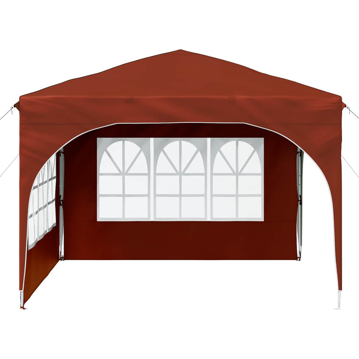 Cort de Petrecere Pop-up 290 x 290 x 245 cm Terracota - WALTI WALTI