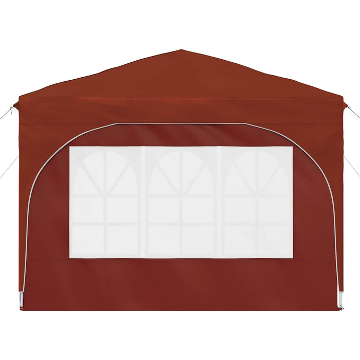 Cort de Petrecere Pop-up 290 x 290 x 245 cm Terracota - WALTI WALTI