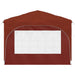 Cort de Petrecere Pop-up 290 x 290 x 245 cm Terracota - WALTI WALTI