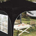 Cort de Petrecere Pop-up 290 x 290 x 245 cm Negru - WALTI WALTI