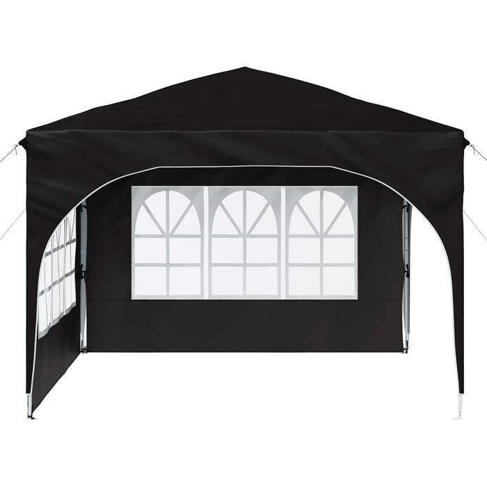 Cort de Petrecere Pop-up 290 x 290 x 245 cm Negru - WALTI WALTI