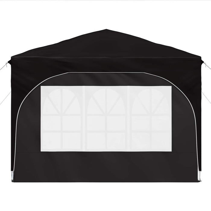 Cort de Petrecere Pop-up 290 x 290 x 245 cm Negru - WALTI WALTI