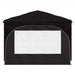 Cort de Petrecere Pop-up 290 x 290 x 245 cm Negru - WALTI WALTI