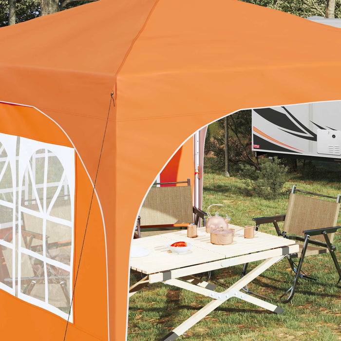 Cort de Petrecere Pop-up 290 x 290 x 245 cm Portocaliu - WALTI WALTI