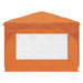 Cort de Petrecere Pop-up 290 x 290 x 245 cm Portocaliu - WALTI WALTI