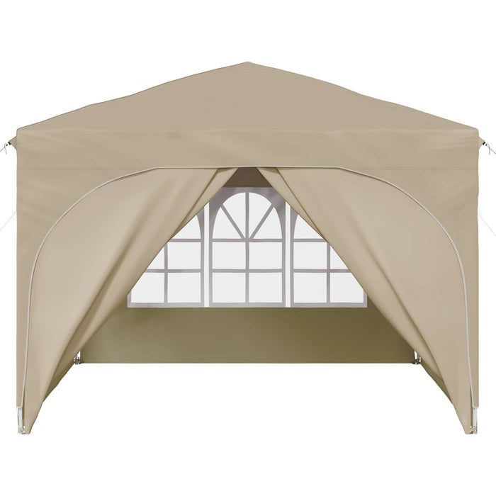 Cort de Petrecere Pop-up 290 x 290 x 245 cm Crem - WALTI WALTI