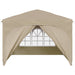 Cort de Petrecere Pop-up 290 x 290 x 245 cm Crem - WALTI WALTI