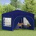 Cort de Petrecere Pop-up 290 x 290 x 245 cm albastru - WALTI WALTI