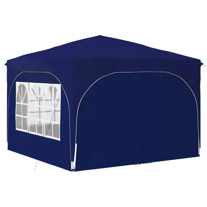 Cort de Petrecere Pop-up 290 x 290 x 245 cm albastru - WALTI WALTI