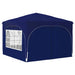 Cort de Petrecere Pop-up 290 x 290 x 245 cm albastru - WALTI WALTI