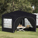 Cort de Petrecere Pop-up 290 x 290 x 245 cm Antracit - WALTI WALTI