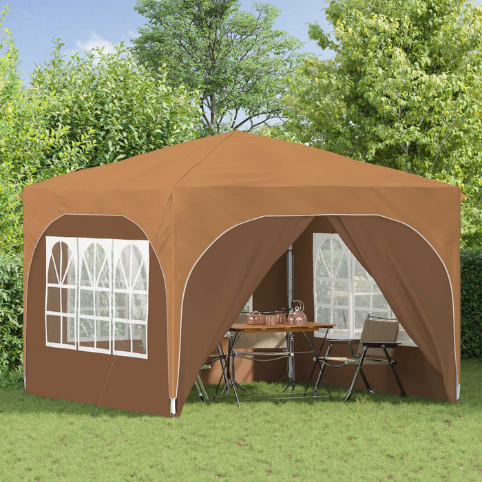 Cort de Petrecere Pop-up 290 x 290 x 245 cm Bej - WALTI WALTI