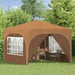 Cort de Petrecere Pop-up 290 x 290 x 245 cm Bej - WALTI WALTI