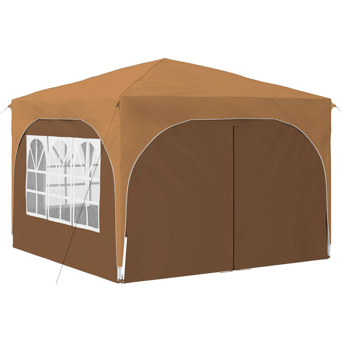Cort de Petrecere Pop-up 290 x 290 x 245 cm Bej - WALTI WALTI