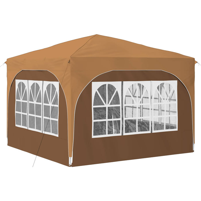 Cort de Petrecere Pop-up 290 x 290 x 245 cm Bej - WALTI WALTI