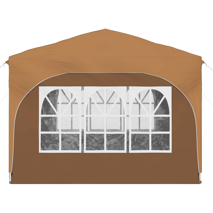 Cort de Petrecere Pop-up 290 x 290 x 245 cm Bej - WALTI WALTI