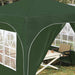 Cort de Petrecere Pop-up 290 x 290 x 245 cm Verde - WALTI WALTI