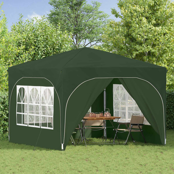 Cort de Petrecere Pop-up 290 x 290 x 245 cm Verde - WALTI WALTI