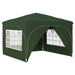 Cort de Petrecere Pop-up 290 x 290 x 245 cm Verde - WALTI WALTI