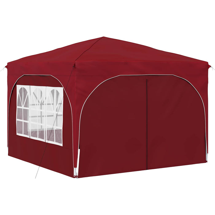 Cort de Petrecere Pop-up 290 x 290 x 245 cm Burgundy - WALTI WALTI