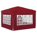 Cort de Petrecere Pop-up 290 x 290 x 245 cm Burgundy - WALTI WALTI