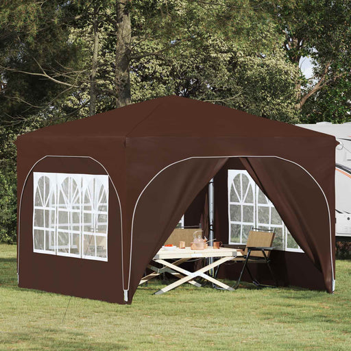 Cort de Petrecere Pop-up 290 x 290 x 245 cm Maro - WALTI WALTI