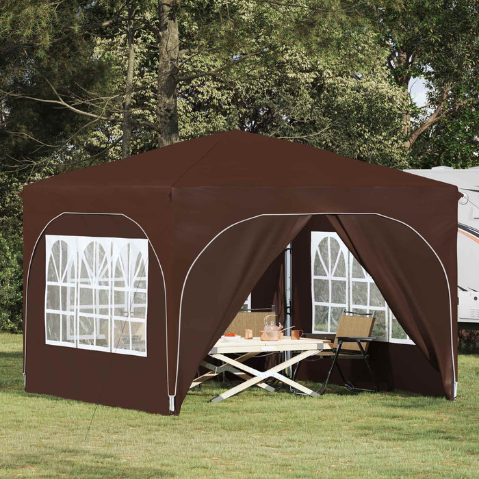 Cort de Petrecere Pop-up 290 x 290 x 245 cm Maro - WALTI WALTI