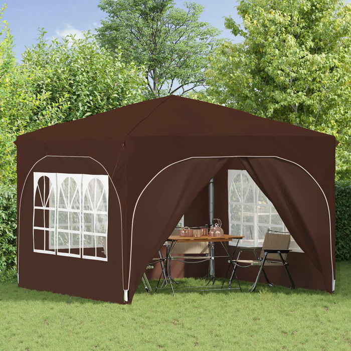 Cort de Petrecere Pop-up 290 x 290 x 245 cm Maro - WALTI WALTI