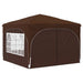 Cort de Petrecere Pop-up 290 x 290 x 245 cm Maro - WALTI WALTI