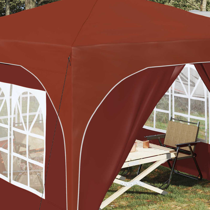 Cort de Petrecere Pop-up 290 x 290 x 245 cm Terracota - WALTI WALTI