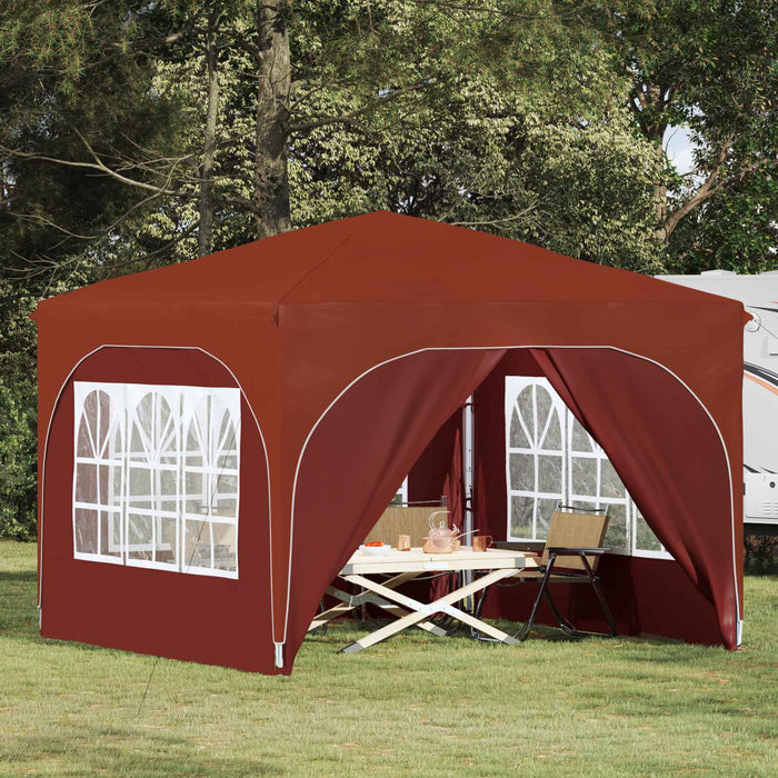 Cort de Petrecere Pop-up 290 x 290 x 245 cm Terracota - WALTI WALTI