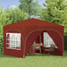 Cort de Petrecere Pop-up 290 x 290 x 245 cm Terracota - WALTI WALTI