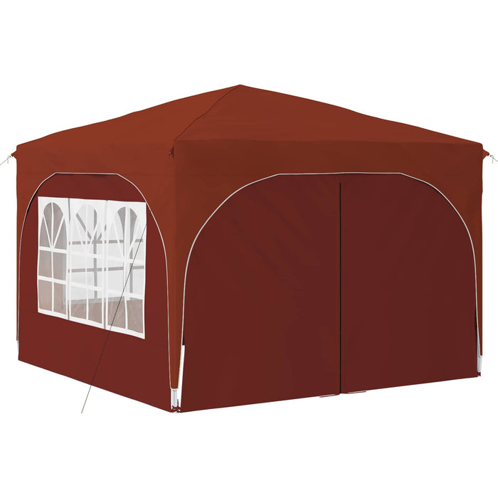 Cort de Petrecere Pop-up 290 x 290 x 245 cm Terracota - WALTI WALTI
