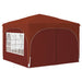 Cort de Petrecere Pop-up 290 x 290 x 245 cm Terracota - WALTI WALTI