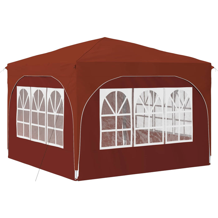 Cort de Petrecere Pop-up 290 x 290 x 245 cm Terracota - WALTI WALTI