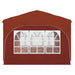 Cort de Petrecere Pop-up 290 x 290 x 245 cm Terracota - WALTI WALTI