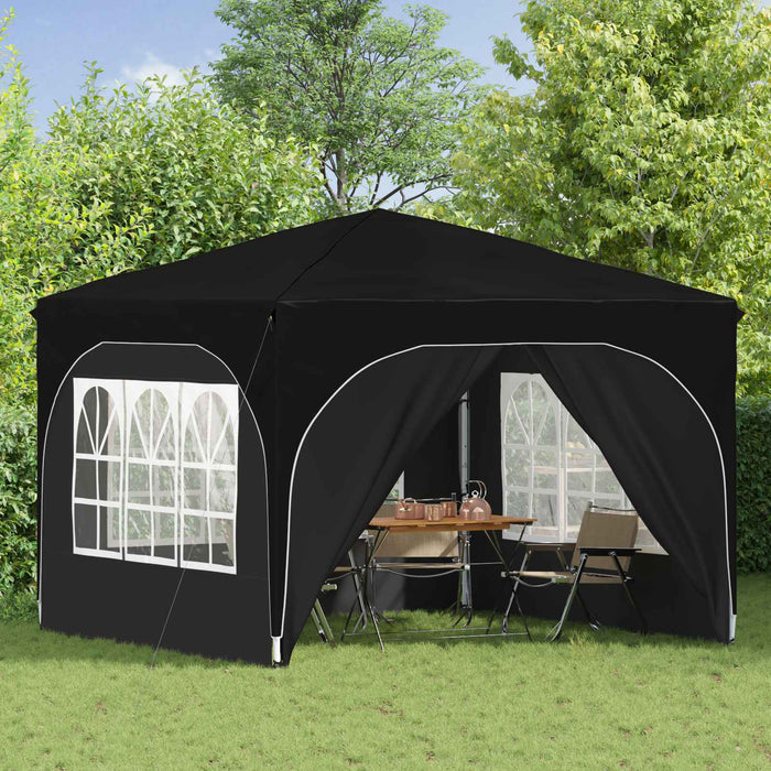 Cort de Petrecere Pop-up 290 x 290 x 245 cm Negru - WALTI WALTI