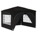 Cort de Petrecere Pop-up 290 x 290 x 245 cm Negru - WALTI WALTI